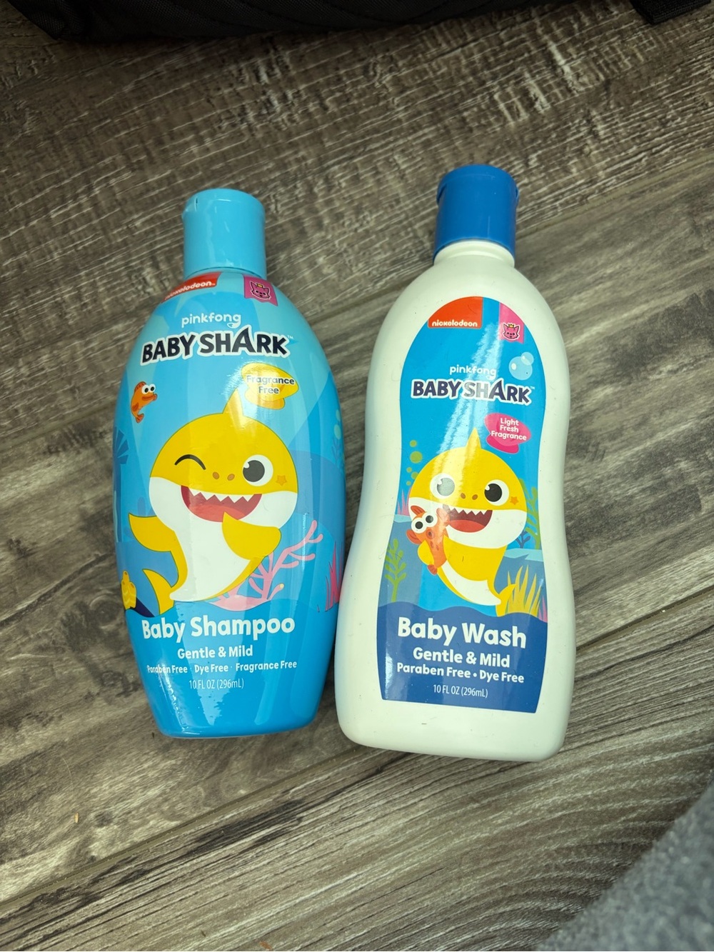 Pinkfong Baby Shark Baby Shampoo & Wash Set